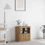 Sideboard con luces LED Roble Artisan 60,5x37x67 cm de , Aparadores - Ref: Foro24-863013, Precio: 71,86 €, Descuento: %