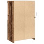 Aparador con Luces LED Madera Antigua 60,5x37x100 cm de , Taquillas y armarios de almacenamiento - Ref: Foro24-863015, Precio...
