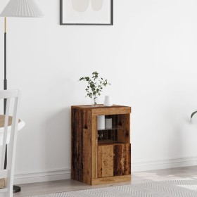 Aparador con Luces LED Madera Vieja 41x37x67 cm von , Schließfächer und Lagerschränke - Ref: Foro24-863018, Preis: 61,30 €, R...
