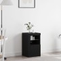Sideboard con luces LED Roble Negro 41x37x67 cm von , Schließfächer und Lagerschränke - Ref: Foro24-863022, Preis: 64,61 €, R...