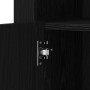 Sideboard con luces LED Roble Negro 41x37x67 cm von , Schließfächer und Lagerschränke - Ref: Foro24-863022, Preis: 64,61 €, R...