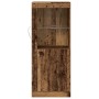 Sideboard con luces LED Madera antigua 41x37x100 cm de , Aparadores - Ref: Foro24-863024, Precio: 76,33 €, Descuento: %