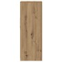 Aparador con Luces LED Roble Artisan 41x37x100 cm de , Aparadores - Ref: Foro24-863025, Precio: 76,33 €, Descuento: %