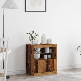 Sideboard con luces LED Madera vieja 60x37x67 cm by , Sideboards - Ref: Foro24-863027, Price: 69,03 €, Discount: %