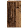 Sideboard con luces LED Madera vieja 60x37x67 cm de , Aparadores - Ref: Foro24-863027, Precio: 71,55 €, Descuento: %