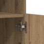 Sideboard de con luces LED Roble Artesano 60x37x67 cm de , Aparadores - Ref: Foro24-863028, Precio: 75,90 €, Descuento: %