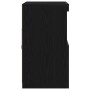 Aparador con luces LED Negro Roble 60x37x67 cm de , Aparadores - Ref: Foro24-863029, Precio: 79,92 €, Descuento: %