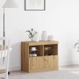 Aparador con luces LED de roble artesanal 81x37x67 cm de , Aparadores - Ref: Foro24-863031, Precio: 89,30 €, Descuento: %