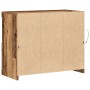 Aparador con Luces LED Madera Vieja 81x37x67 cm de , Aparadores - Ref: Foro24-863030, Precio: 89,30 €, Descuento: %