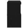 Aparador con Luces LED Roble Negro 81x37x67 cm de , Aparadores - Ref: Foro24-863032, Precio: 91,04 €, Descuento: %