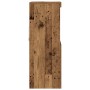 Aparador con Luces LED Madera Vieja 60x37x100 cm de , Aparadores - Ref: Foro24-863033, Precio: 90,85 €, Descuento: %