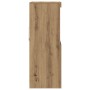 Buffet con luces LED Roble Artesanal 60x37x100 cm de , Aparadores - Ref: Foro24-863034, Precio: 87,53 €, Descuento: %