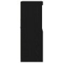 aparador con luces LED roble negro 60x37x100 cm de , Aparadores - Ref: Foro24-863035, Precio: 96,03 €, Descuento: %