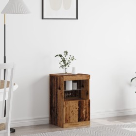 Aparador con Luces LED Madera Vieja 41x37x67 cm by , Sideboards - Ref: Foro24-863036, Price: 56,07 €, Discount: %