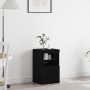 Mueble de TV con Luces LED Madera Negra 41x37x67 cm de , Aparadores - Ref: Foro24-863038, Precio: 61,42 €, Descuento: %
