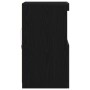 Mueble de TV con Luces LED Madera Negra 41x37x67 cm de , Aparadores - Ref: Foro24-863038, Precio: 61,42 €, Descuento: %