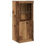 Aparador con Luces LED Madera Vieja 41x37x100 cm | Foro24.es | Tu tienda online para hogar, jardín y más Foro24.es