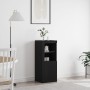 ideshow con luces LED Roble Negro 41x37x100 cm de , Aparadores - Ref: Foro24-863041, Precio: 80,53 €, Descuento: %