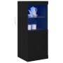 ideshow con luces LED Roble Negro 41x37x100 cm de , Aparadores - Ref: Foro24-863041, Precio: 80,53 €, Descuento: %