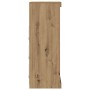 Sideboard con Luces LED de de Roble Artesano 60,5x37x100 cm de , Aparadores - Ref: Foro24-863046, Precio: 84,37 €, Descuento: %