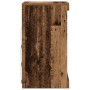 Sideboard de con luces LED Madera Vieja 41x37x67 cm de , Aparadores - Ref: Foro24-863051, Precio: 63,89 €, Descuento: %