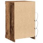 Sideboard de con luces LED Madera Vieja 41x37x67 cm de , Aparadores - Ref: Foro24-863051, Precio: 63,89 €, Descuento: %
