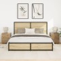 Mesas de Noche con Luces LED 2 pcs Roble Artesanal 45x40x55 cm de , Mesitas de noche - Ref: Foro24-863060, Precio: 137,11 €, ...