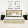 Mesas de Noche con Luces LED 2 pcs Negro Roble 45x40x55 cm de , Mesitas de noche - Ref: Foro24-863062, Precio: 145,99 €, Desc...