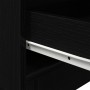 Mesas de Noche con Luces LED 2 pcs Negro Roble 45x40x55 cm de , Mesitas de noche - Ref: Foro24-863062, Precio: 145,99 €, Desc...
