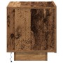 Armario de Noche con Luces LED Madera Antigua 100x36x49 cm de , Mesitas de noche - Ref: Foro24-863063, Precio: 81,84 €, Descu...