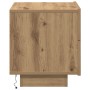Costurero con luces LED Roble Artesanal 100x36x49 cm de , Mesitas de noche - Ref: Foro24-863064, Precio: 83,82 €, Descuento: %