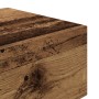 Armario de Noche con Luces LED Madera Antigua 100x36x49 cm de , Mesitas de noche - Ref: Foro24-863063, Precio: 81,84 €, Descu...