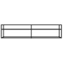 Mueble para TV vidrio templado negro 180x40x40,5 cm de vidaXL, Muebles TV - Ref: Foro24-331723, Precio: 131,97 €, Descuento: %