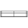 Schwarzer TV-Schrank aus gehärtetem Glas, 180 x 40 x 40,5 cm von vidaXL, TV-Möbel - Ref: Foro24-331723, Preis: 131,99 €, Raba...