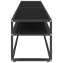 Mueble para TV vidrio templado negro 180x40x40,5 cm de vidaXL, Muebles TV - Ref: Foro24-331723, Precio: 131,97 €, Descuento: %
