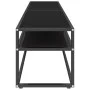 Schwarzer TV-Schrank aus gehärtetem Glas, 180 x 40 x 40,5 cm von vidaXL, TV-Möbel - Ref: Foro24-331723, Preis: 131,99 €, Raba...
