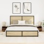 mesitas de noche con luces LED 2 pcs madera vieja 40x39x37 cm de , Mesitas de noche - Ref: Foro24-863067, Precio: 107,40 €, D...