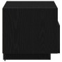 Cabinet de Noche con Luces LED Negro Roble 40x39x37 cm de , Mesitas de noche - Ref: Foro24-863070, Precio: 64,77 €, Descuento: %