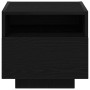 Armarios de Noche con Luces LED 2 pcs Negro Roble 40x39x37 cm de , Mesitas de noche - Ref: Foro24-863071, Precio: 114,19 €, D...