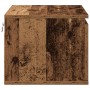 Cabinet de Noche con LED Montado en la Pared Madera Vieja 50x36x30 cm de , Mesitas de noche - Ref: Foro24-863078, Precio: 55,...