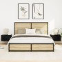 Cajones de Noche con Luces LED 2 pcs Montados en la Pared de Roble Negro de , Mesitas de noche - Ref: Foro24-863083, Precio: ...