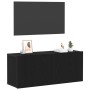Gabinete de pared para TV Negro Roble 100x30x41 cm Madera engineered von , TV-Möbel - Ref: Foro24-863084, Preis: 69,30 €, Rab...