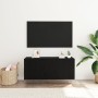 Gabinete de pared para TV Negro Roble 100x30x41 cm Madera engineered von , TV-Möbel - Ref: Foro24-863084, Preis: 69,30 €, Rab...