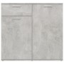 Aparador de madera contrachapada gris hormigón 80x36x75 cm de vidaXL, Aparadores - Ref: Foro24-805774, Precio: 89,81 €, Descu...