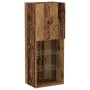 Gabinete de TV con luces LED Madera vieja 40,5x30x102 cm von , TV-Möbel - Ref: Foro24-863087, Preis: 69,87 €, Rabatt: -5%%