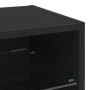 Mueble de TV LED 2 piezas Roble Negro 30x28,5x30 cm Madera Ingenierizada | Foro24.es | Tu tienda online para hogar, jardín y más Foro24.es