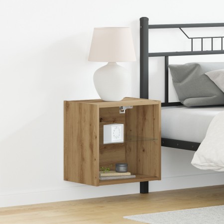Estante flotante 2 pcs roble artesanal 40x28.5x40 cm madera elaborada von , Schränke und Lagerung - Ref: Foro24-863093, Preis...