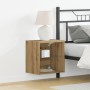 Estante flotante 2 pcs roble artesanal 40x28.5x40 cm madera elaborada von , Schränke und Lagerung - Ref: Foro24-863093, Preis...