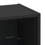 Estante flotante 2 pcs Negro Roble 40x28,5x40 cm Madera Compensada von , Schränke und Lagerung - Ref: Foro24-863095, Preis: 6...