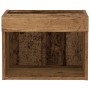 Gabinetes de Pared con Luces LED 2 pcs Madera Vieja 40x30x30 cm von , TV-Möbel - Ref: Foro24-863099, Preis: 54,50 €, Rabatt: ...